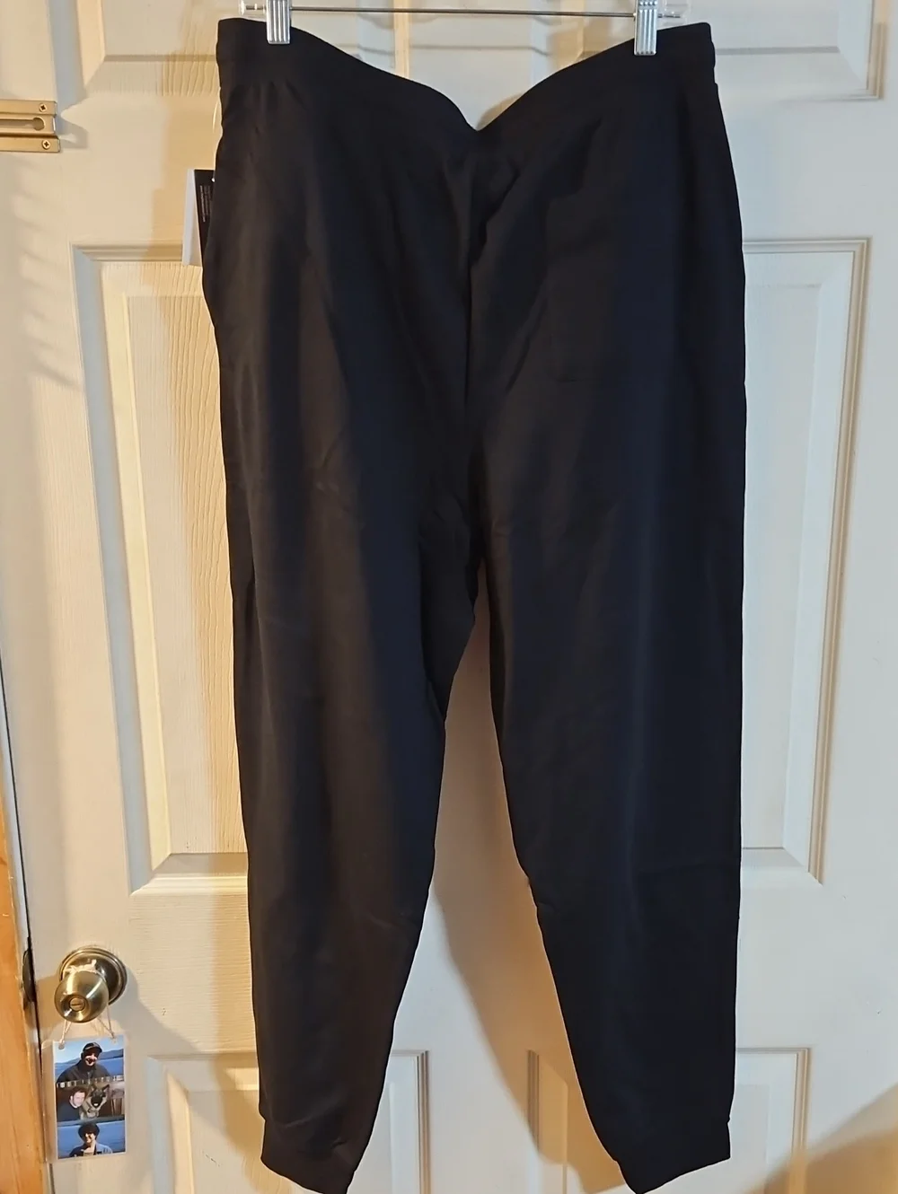 THE PHLUID PROJECT BLACK GRAPHIC JOGGER PANT: UNISEX: NWT: SIZE XL